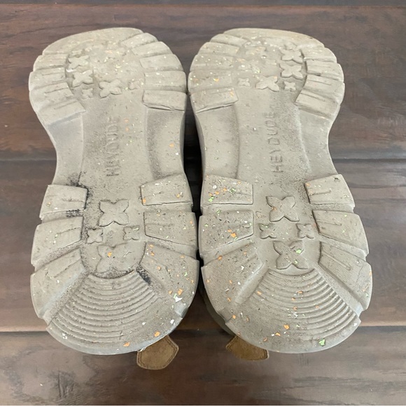 Hey Dude! Boris Eco Men's Brown & Gray Ankle Boots Size 10 - Picture 6 of 8